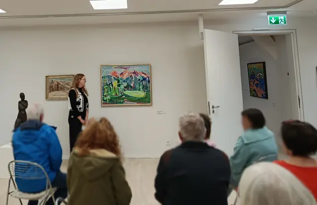 Kunst zum Anfassen - eine Führung für Menschen mit Demenz im Museum im Deutschhof Heilbronn | Foto: Selbsthilfebüro Heilbronn