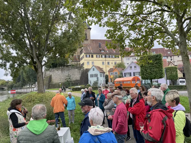 Station am Neckar unter der Regiswindiskirche | Foto: Privat