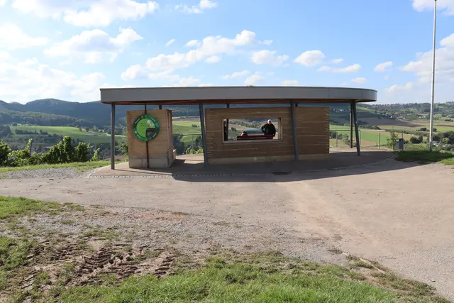 Aussichtsplattform auf dem Ranzenberg oberhalb von Heuholz | Foto: Marga Specht