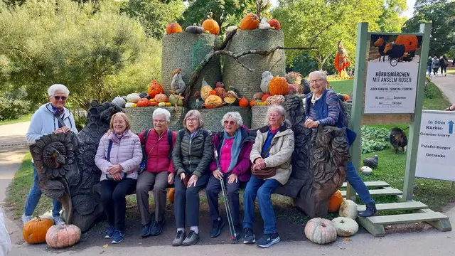Eine kleine Pausen am Märchentreffpunkt. | Foto: Foto privat