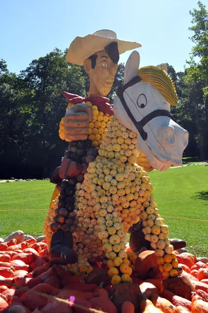 Lucky Luke reitet auch durch den Park. | Foto: Daniela Somers