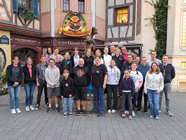 Gruppenfoto Ausflug Europapark | Foto: privat