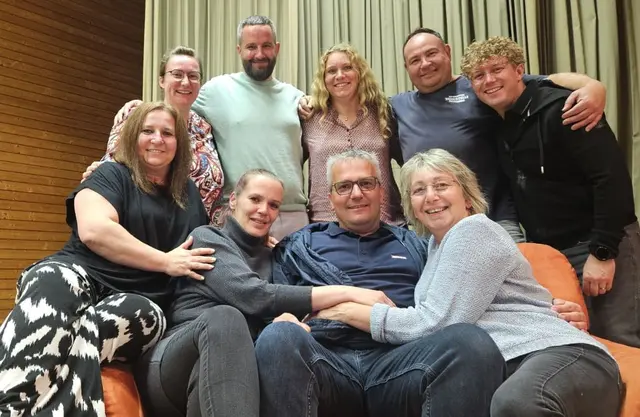 Foto: TSV Bitzfeld 1922 e.V.; v.l.n.r. oben: Nadja Klenk, Jens Württemberger, Barbara Stein, Goran Uremovic, Simon Eberle, unten: Ramona Klettke, Andrea Jung, Andreas Rot, Rita Klaiber