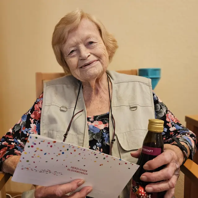 Margarete Götz besucht seit 15 Jahren die Tagespflege des ASB-Seniorenzentrums am See. | Foto: ASB Region Heilbronn-Franken