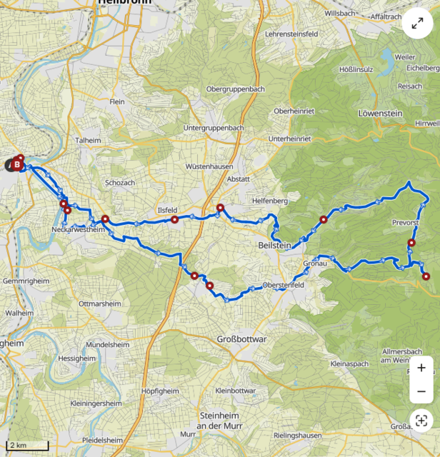 die Tour im Bild | Foto: E. Rosendorf