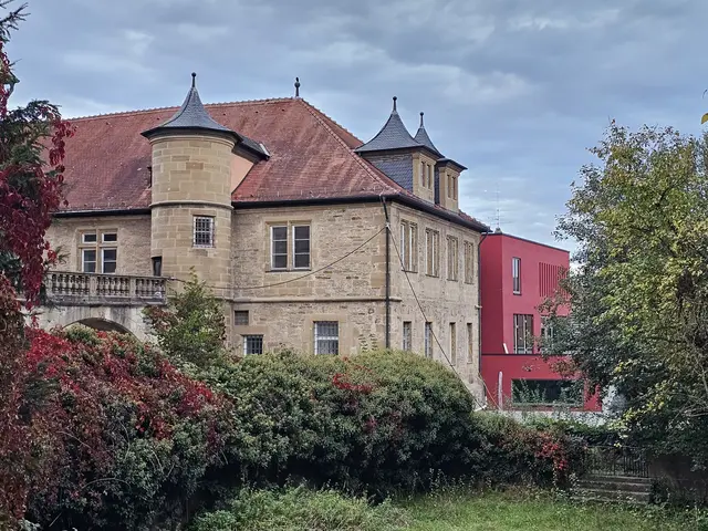 Das Brackenheimer Schloss - rot eingerahmt. | Foto: Helga El-Kothany 