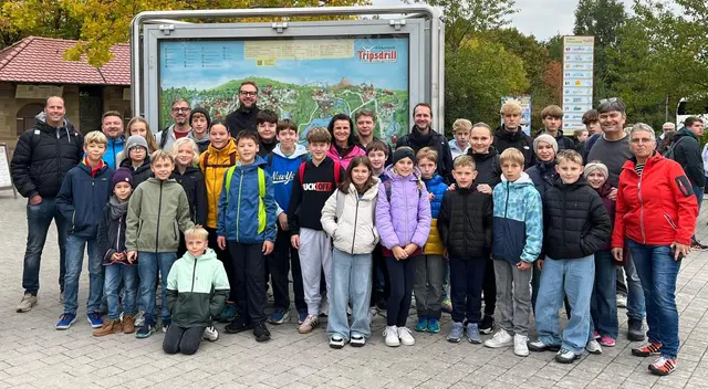 Ausflug der Tennis-Kinder und Jugendlichen der TSG Hohenlohe in den Freizeitpark. | Foto: TSG Hohenlohe