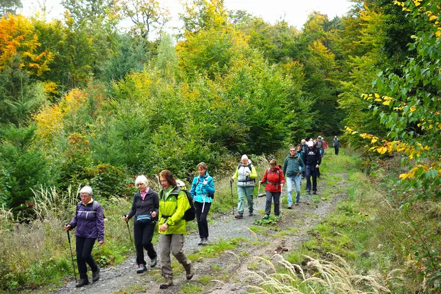 Vom Parkplatz aus geht es Richtung Burg Gabelstein. | Foto: Isolde Reitz