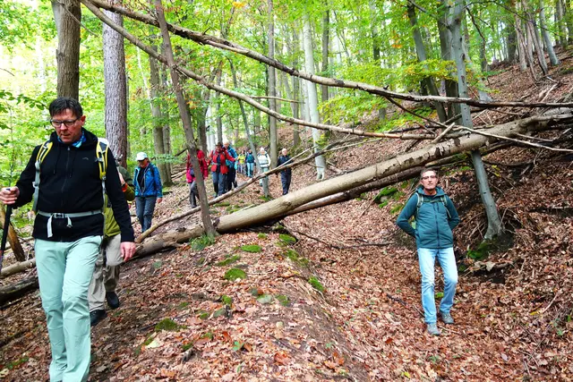 Steil abfallende Schlucht. | Foto: Isolde Reitz