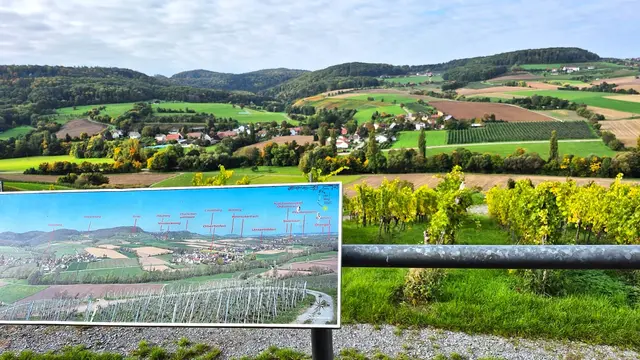Ein gigantischer Blick beim Aussichtspunkt am Ranzenberg. | Foto: Isolde Reitz