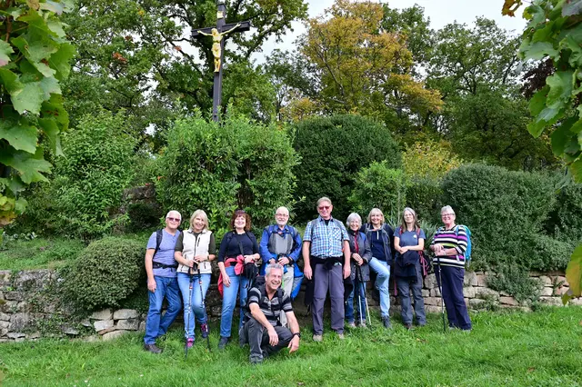 Was für ein schöner Platz für eines unserer Gruppenbilder.  | Foto: Michael Harmsen 
