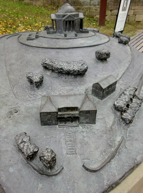 Tastmodell der Grabkapelle | Foto: WandernGabyErich