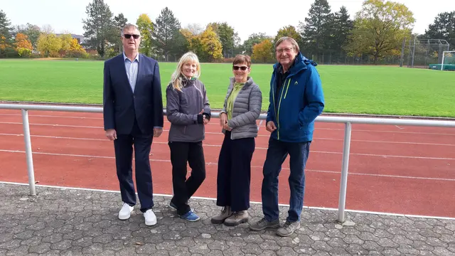 Von links: Peter Spranz, Ines Pierau, Heide Zanon, Konrad Fiedler | Foto: Privar