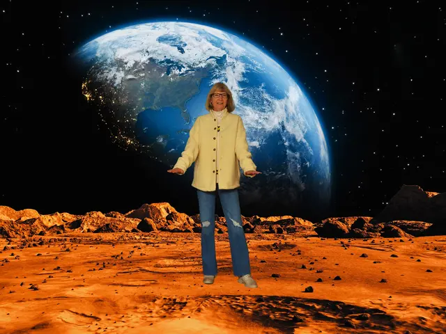 Sanft auf dem Mars gelandet.  | Foto: Heidrun Rosenberger