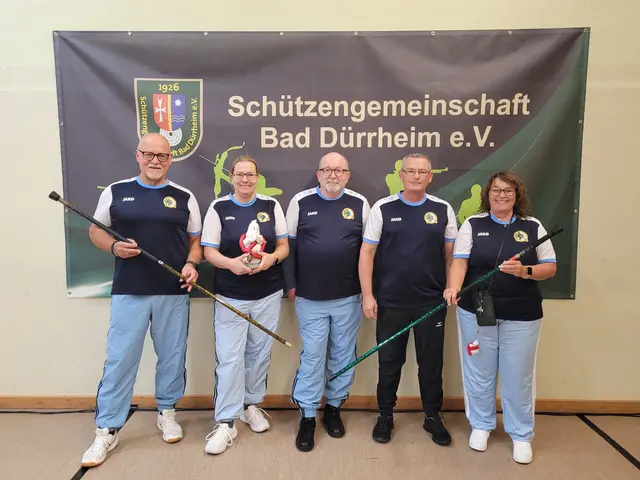 von li.: Ralf Donges, Nicole Kardaras, Karlheinz Schenk, Jens Todt, Heike Donges | Foto: Heike Donges