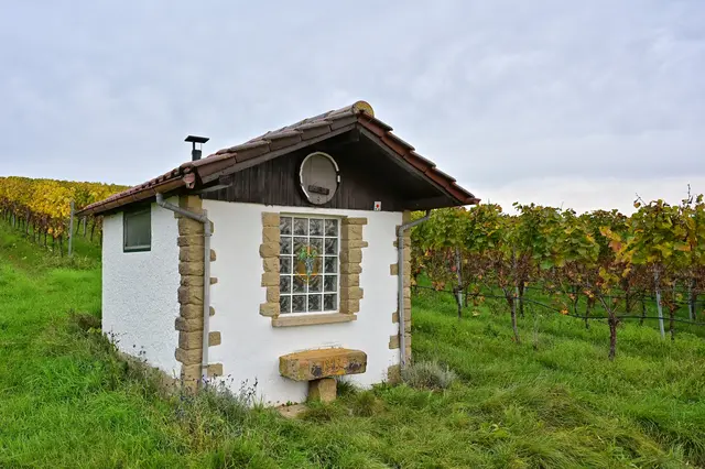 Ein hübsches Wengerthäuschen. | Foto: Michael Harmsen