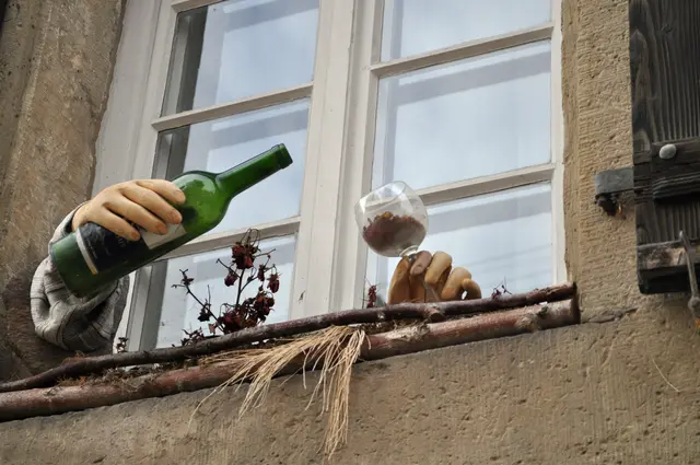 Was man nicht alles bei einem Gang durch die Stadt sieht. | Foto: Daniela Somers