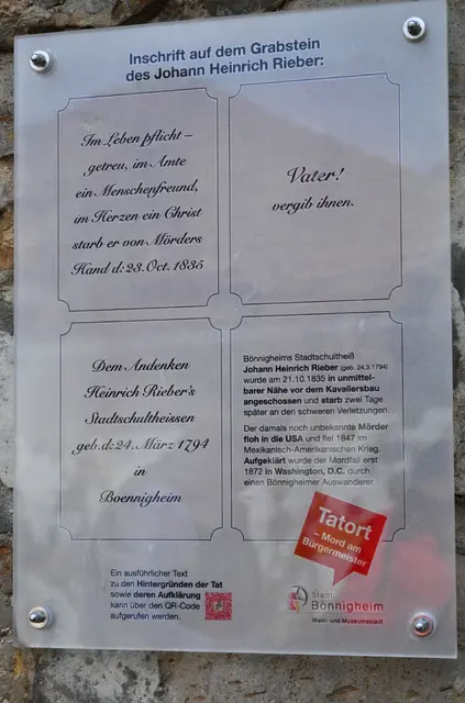 Inschrift am Grabstein. | Foto: Daniela Somers