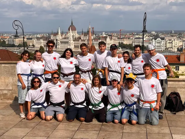 Lauffener Judo- und Ju-Jutsuka in Budapest | Foto: Maximilian Fabich