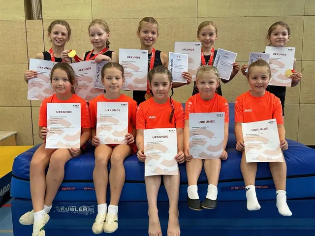 Die erfolgreichen Turnerinnen des TSV Ingelfingen und TSV Künzelsau | Foto: privat