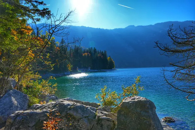 Herbst am Eibsee | Foto: Laura Hannemann