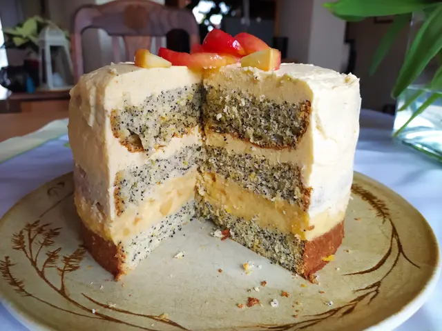 Angeschnitten kann man die verschiedenen Schichten gut erkennen.  | Foto: sigischlottke