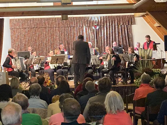 1. Orchester der Accordeon-Freunde Kraichgau im Bürgerhaus Gochsheim | Foto: Corinna Pfeifer