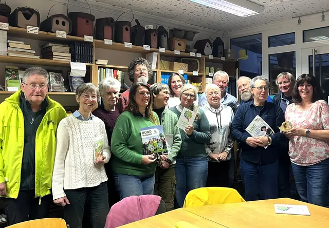 Gut gelaunt und voller Ideen: Im Umweltzentrum in Bad Mergentheim trafen sich BUND-Vorstände aus allen Landkreisen der Region und tauschten sich über die Zukunft aus | Foto: BUND Heilbronn-Franken