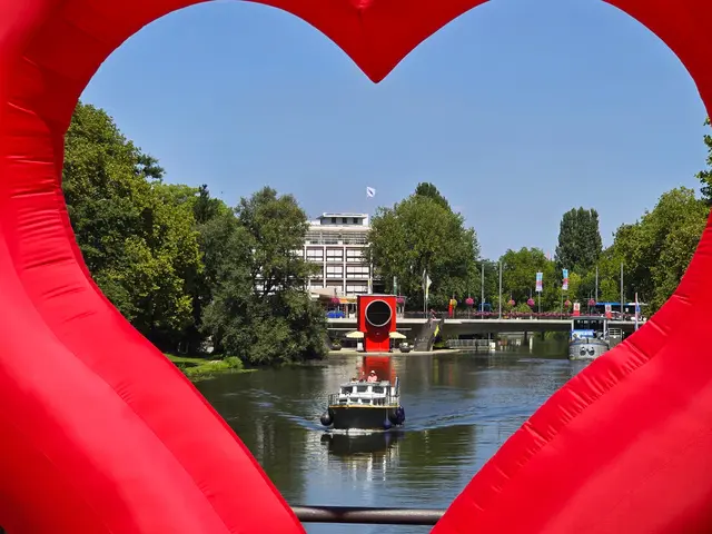 Heilbronn, die Stadt mit Herz am Neckar. | Foto: Heidrun Rosenberger