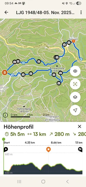 Unsere Route im Bild | Foto: E. Rosendorf