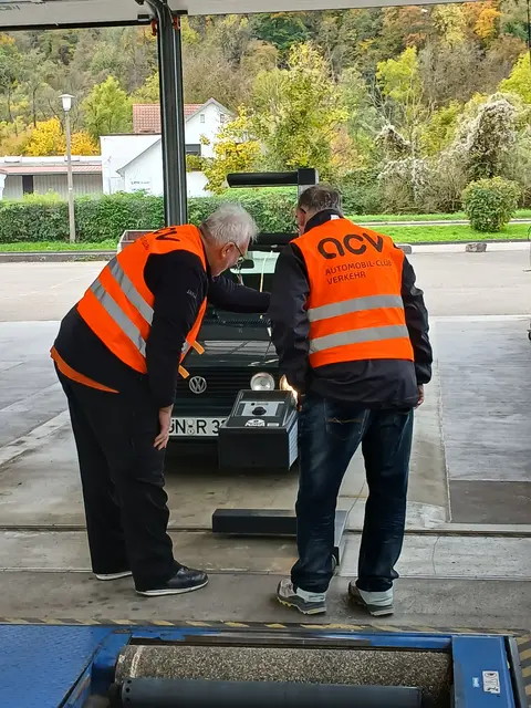 Das Team vom ACV OC Hohenlohe in Aktion | Foto: Margit Rupp