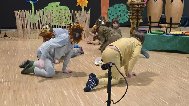 Die Löwen zeigten, wie gefährlich sie sind. | Foto: A.S.