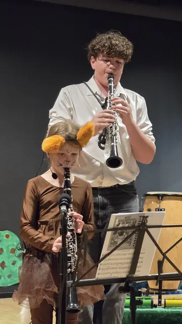 Noti Schlaufuchs beim Duett. | Foto: A.S.