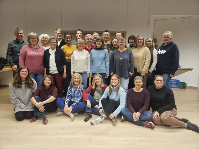 Das Chorteam 2000 war bei seinem Probenwochenende sehr fleißig und hatte richtig viel Spaß. | Foto: privat