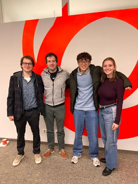Jonas Zimmer, Hannes Weil, Moritz Diederich, Johanna Elflein | Foto: Jonas Zimmer
