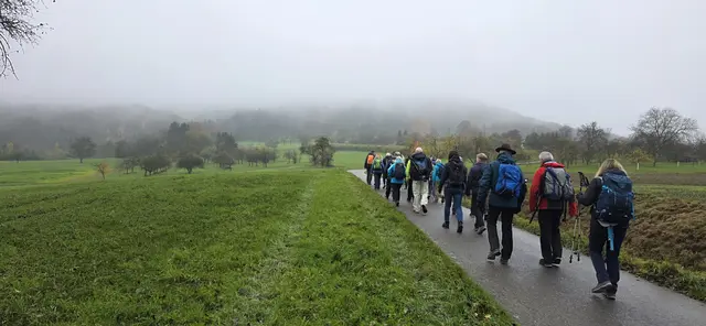 Los geht's ... auf in den Nebel! | Foto: privat Sibylle Tröber