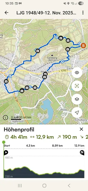 Unsere Wandertour | Foto: E. Rosendorf