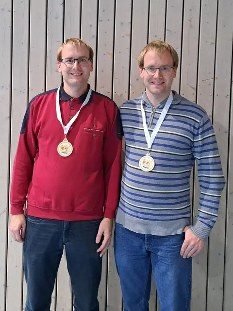 Sven und Timo Stark belegten den 11. Platz bei der Baden-Württembergischen Familienmeisterschaft | Foto: Schachclub