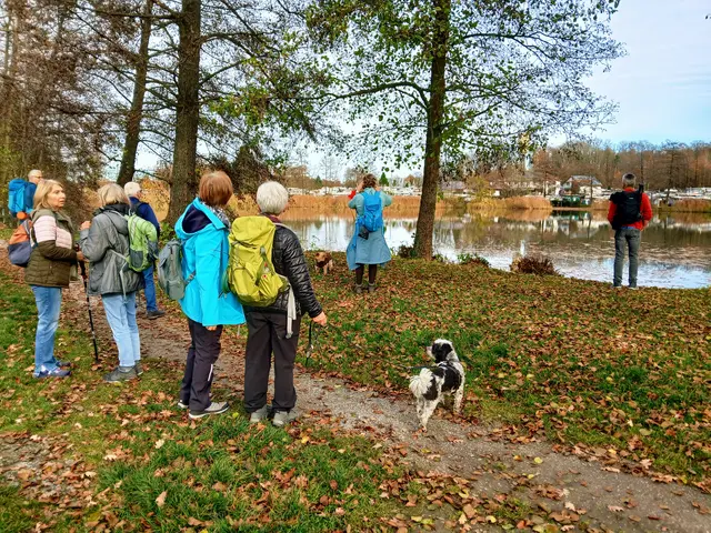 Am Buchhorner See angekommen und schon fast bei unserer Einkehr.   | Foto: sigischlottke