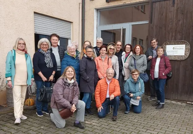 Mitglieder des Bürgervereins "Wir für Heilbronn e.V." besuchen die Erlenbacher Ölmühle. | Foto: WfH/CK