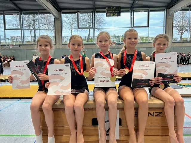 Die stolzen Siegerinnen des TSV Ingelfingen | Foto: privat