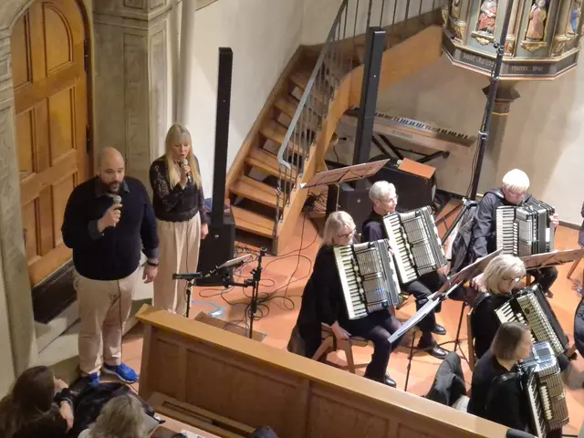 Gesangsduo "Klangmomente" Lisa&amp; Ben  | Foto: W. Metzger