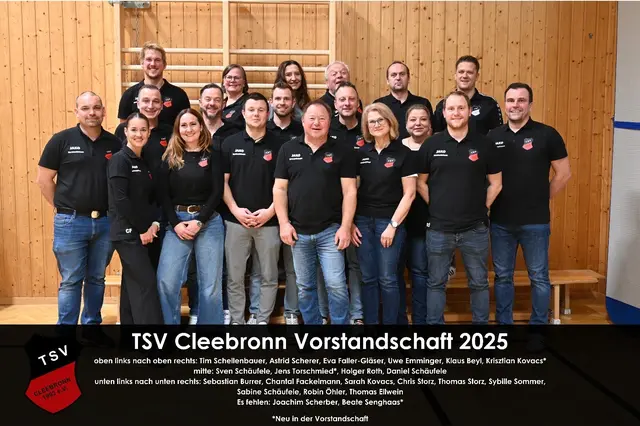 Vorstandschaft TSV Cleebronn | Foto: Sv.S.