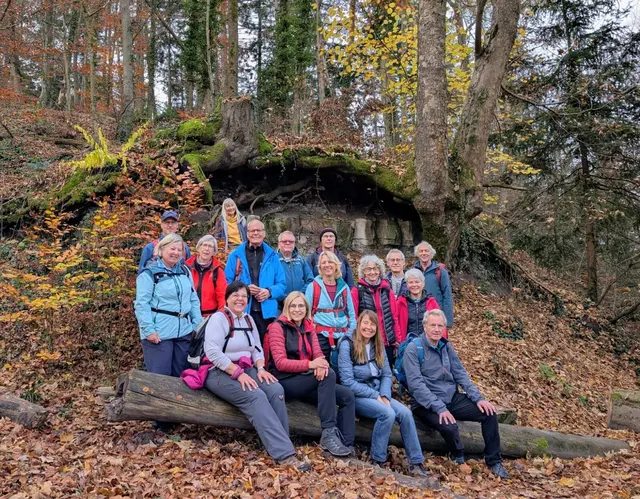 Bei der Burgruine Blankenhorn | Foto: Elke Funk