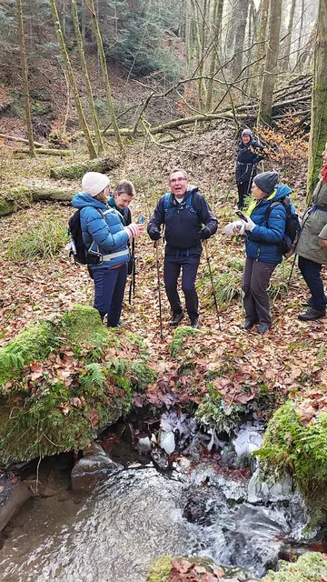 Am liebsten würde unser "Eisbadende" sofort ins Wasser hüpfen! | Foto: Isolde Reitz