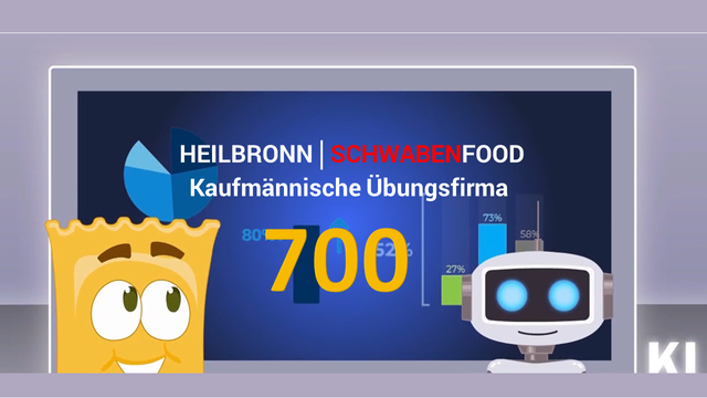SchwabenFood begrüßt die 700. Teilnehmerin seit 2011 – ein weiterer Meilenstein der kaufmännischen Übungsfirma Heilbronn. | Foto: HEILBRONN│SCHWABENFOOD Kaufmännische Übungsfirma