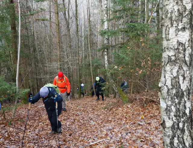 Steiler Anstieg hoch zum Sofaweg. | Foto: Isolde Reitz