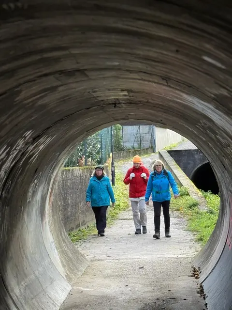 ein besonderer Durchgang | Foto: E. Rosendorf