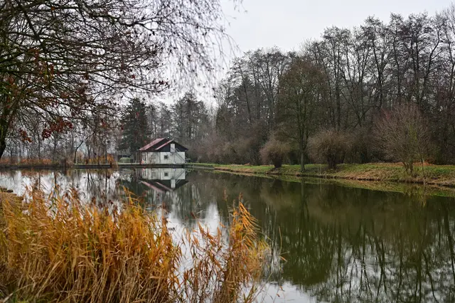 Am Fischteich in Lehrensteinsfeld. | Foto: Michael Harmsen