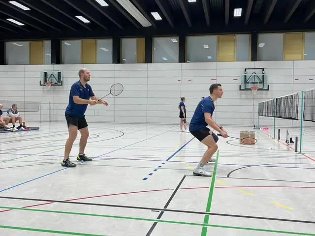 das zweite Herrendoppel | Foto: E. Rosendorf